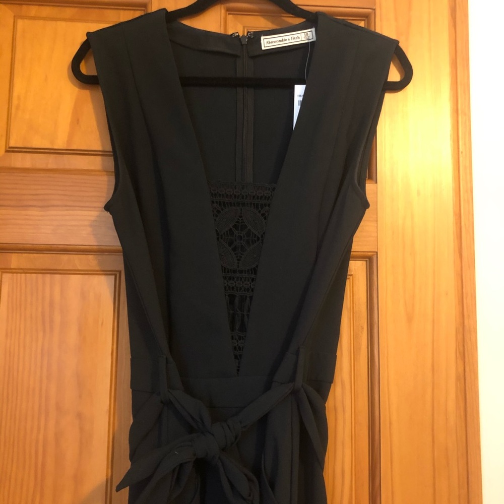 Abercrombie & Fitch Black Jumpsuit